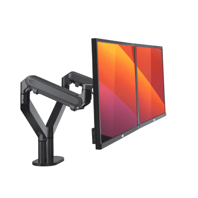 Doppelter Monitorarm