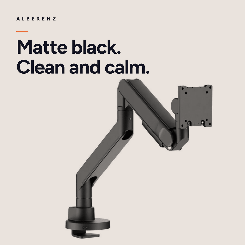 Alberenz® Heavy Duty Monitorarm mit Gasfeder (bis zu 57 Zoll)