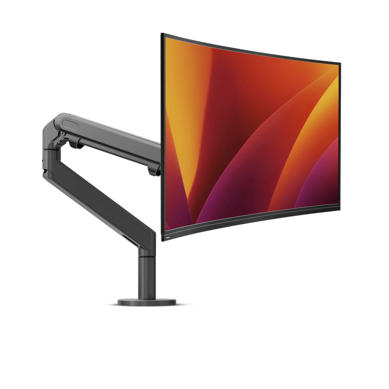 Alberenz® Einzel-Monitorarm mit Gasfeder, dunkelgrau