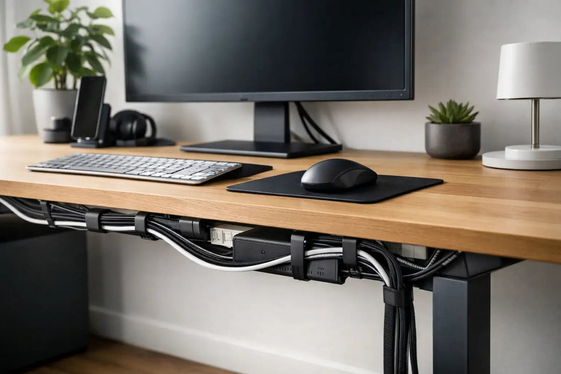 Desk Setup Cable Management Guide for Clean Work - Alberenz