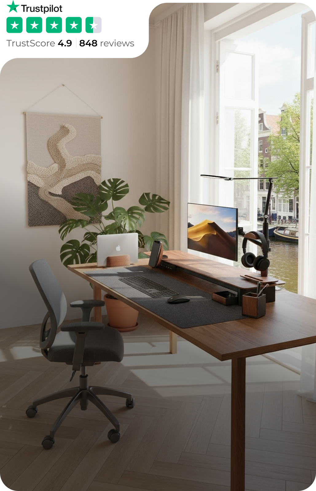 57 inch monitor mount