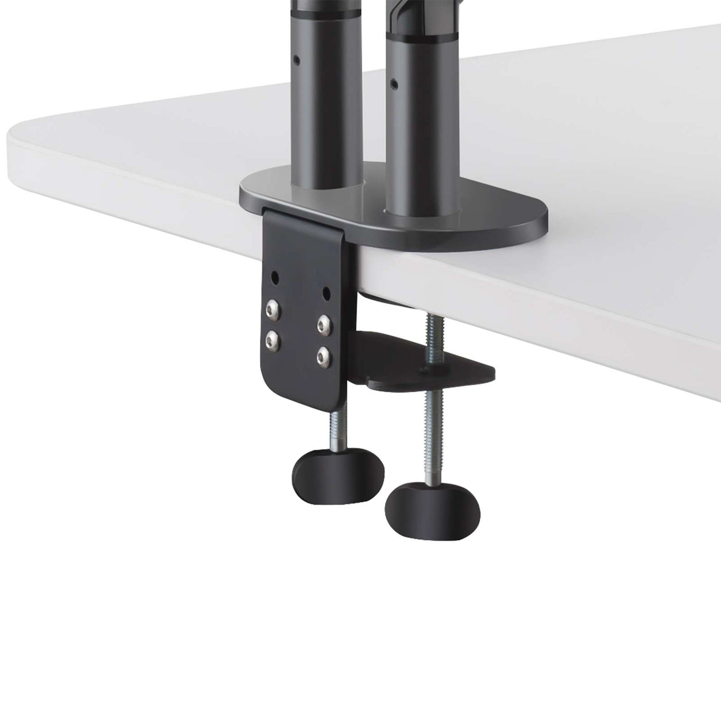 Alberenz Double Monitor Arm With Gas Spring Dark Gray - Alberenz -