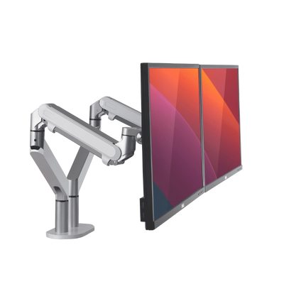 Doppelter Monitorarm