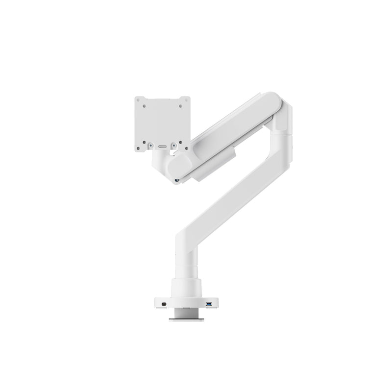 Alberenz® Heavy Duty Gas Spring Monitor Mount White (up to 57 inches)