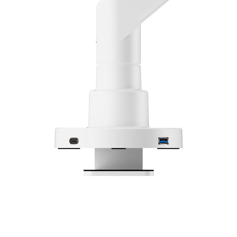Alberenz® Heavy Duty Gas Spring Monitor Mount White (up to 57 inches)