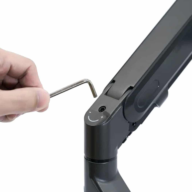 Alberenz® Laptoparm mit Gasfeder - Dunkelgrau