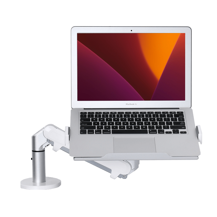 Alberenz® Laptoparm Gasfeder Silber