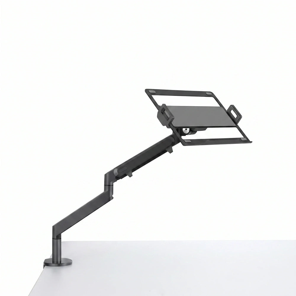 Alberenz® Laptoparm mit Gasfeder - Dunkelgrau