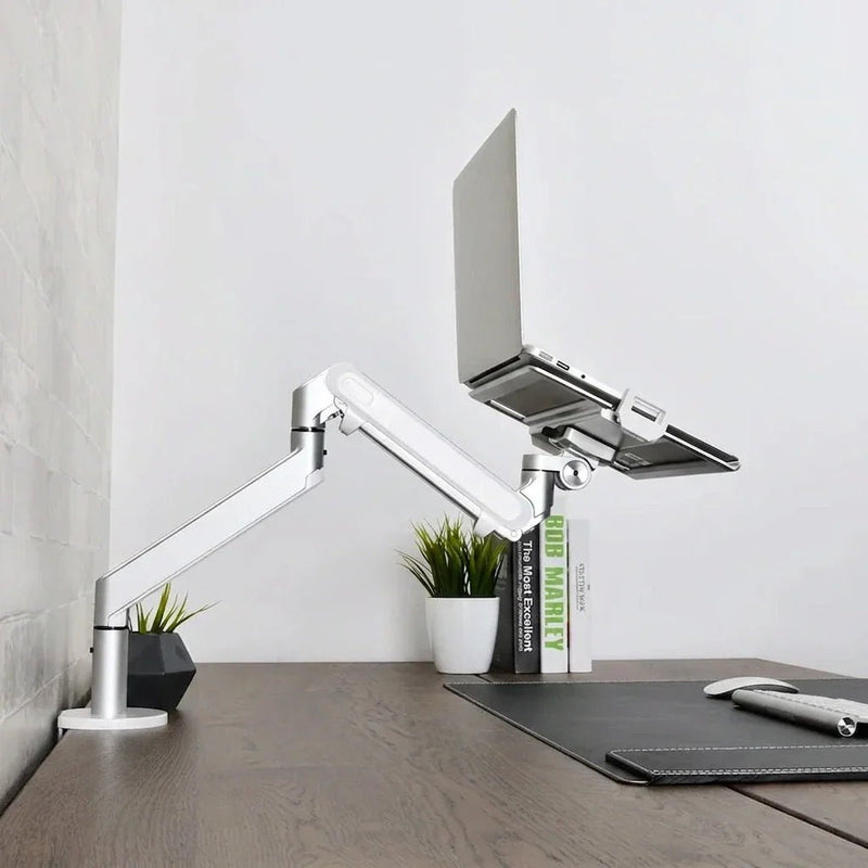 Alberenz® Laptoparm Gasfeder Silber