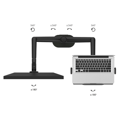 Alberenz® Laptop Monitor Arm Black - Alberenz - 