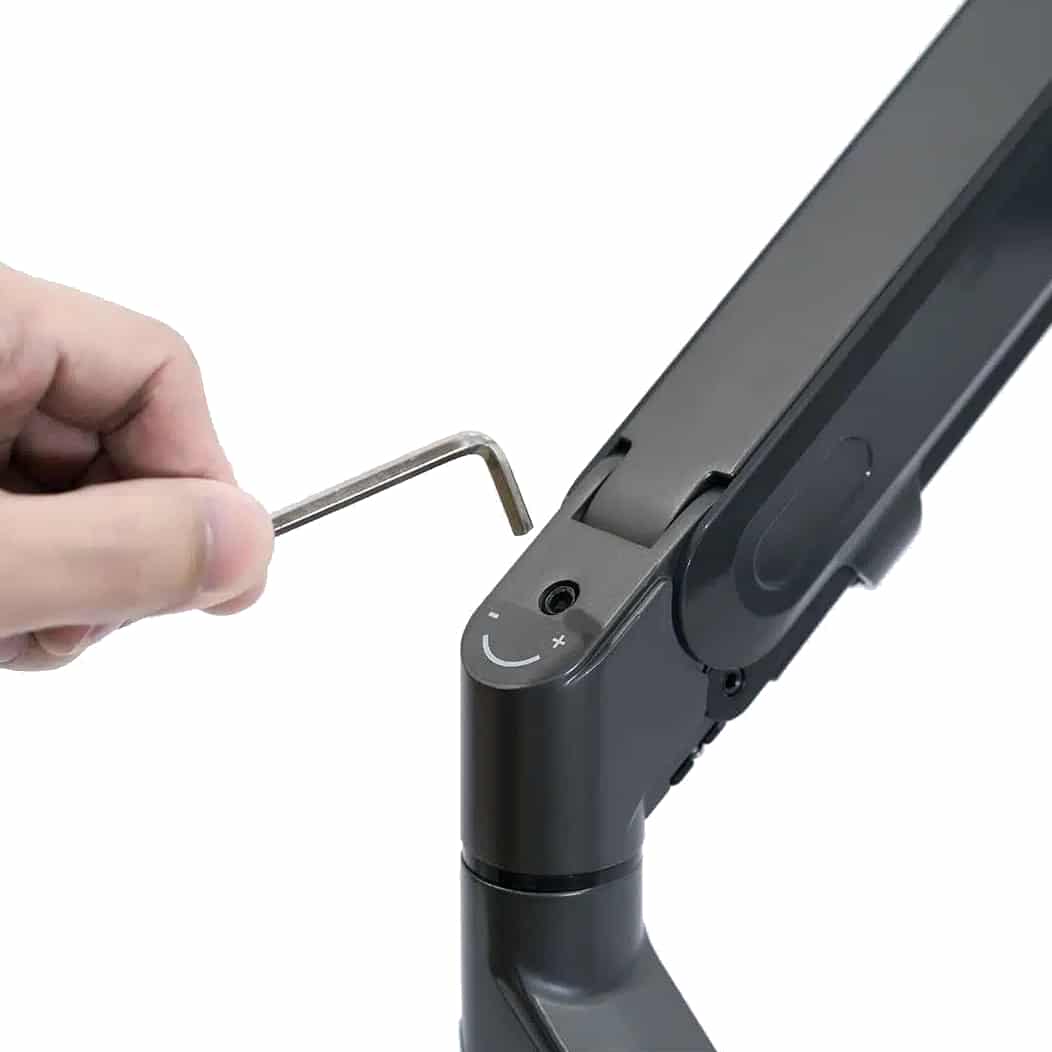 Alberenz laptop monitor arm with gas spring black - Alberenz -