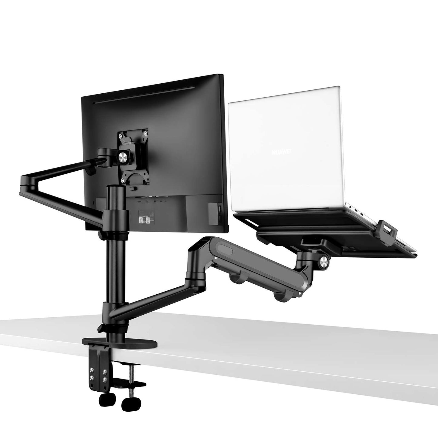 Alberenz laptop monitor arm with gas spring black - Alberenz -