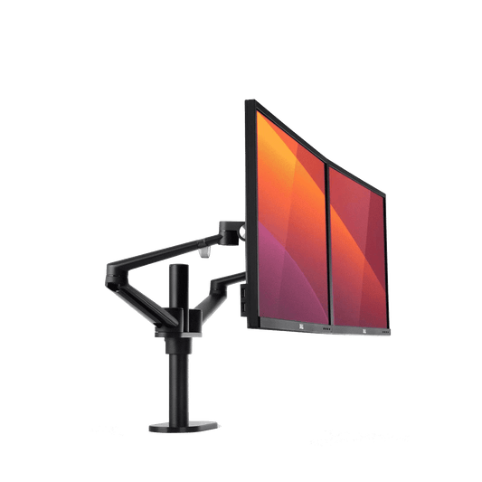 Alberenz Monitor Mount for 2 Screens Black - Alberenz - 