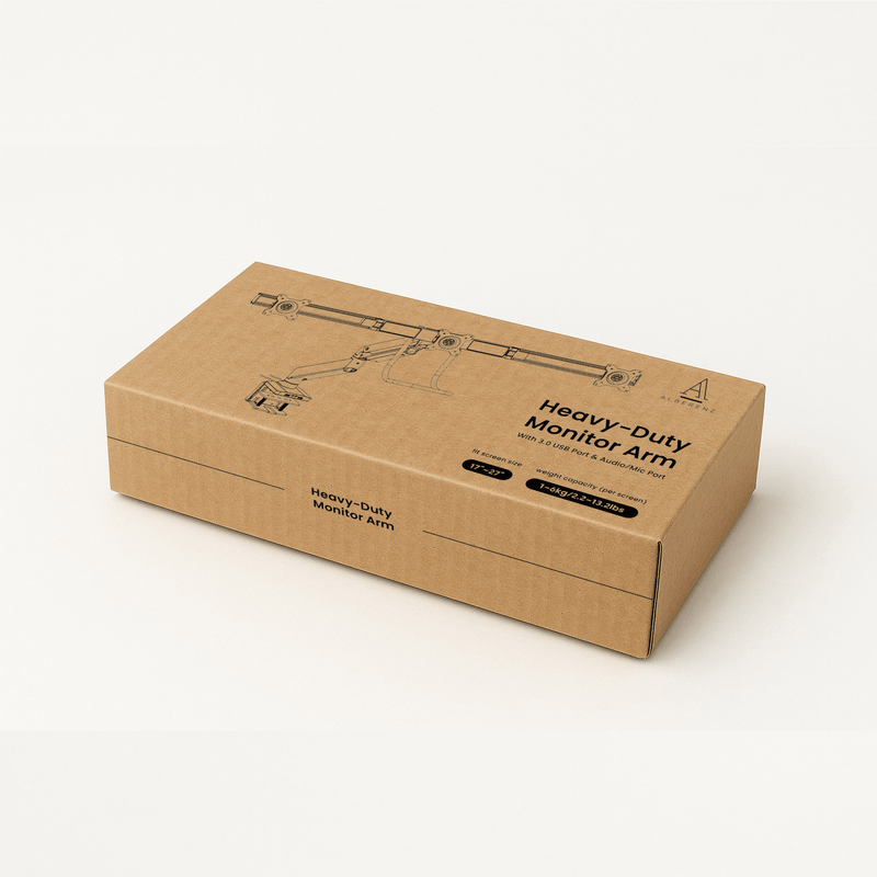 Alberenz® Monitorhalterung für 3 Bildschirme