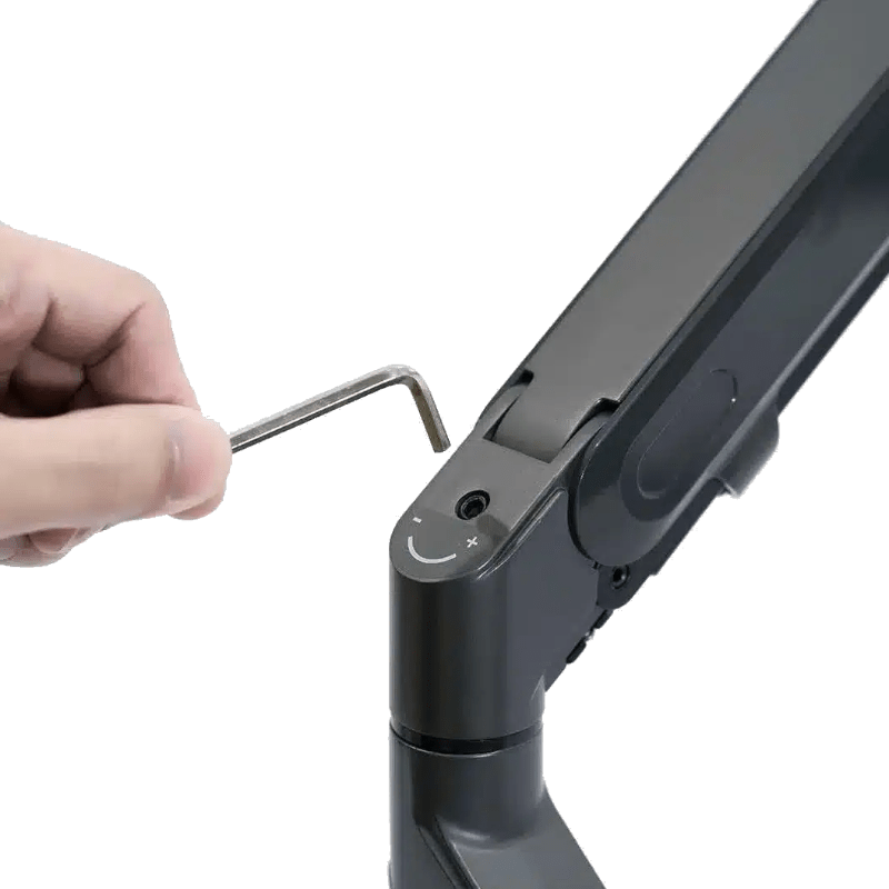 Alberenz® Single Monitor Arm Gas Spring Dark Gray - Alberenz - 