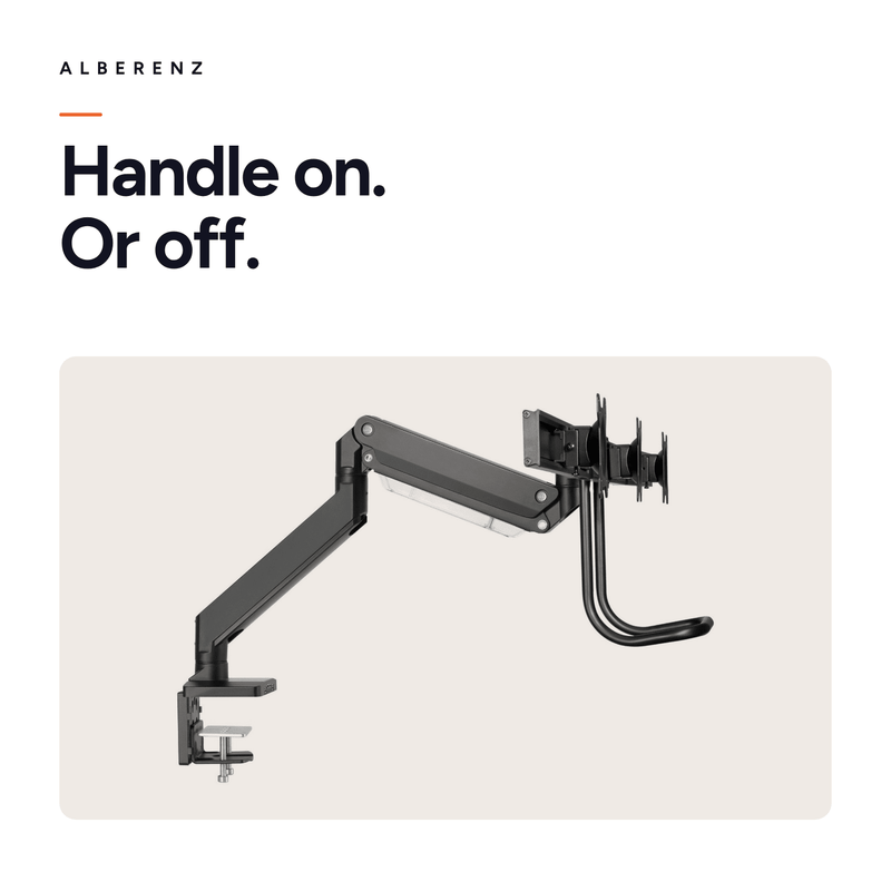 Alberenz® Monitorhalterung für 3 Bildschirme