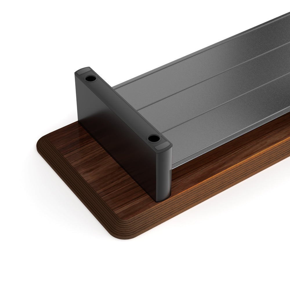 Alberenz® Monitorständer aus Walnussholz - 2 Monitore
