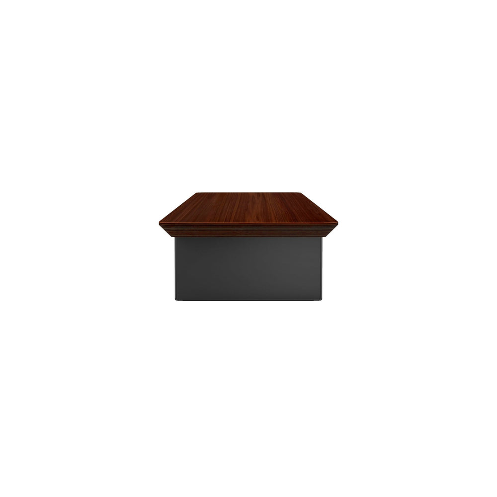 Alberenz® Monitorständer aus Walnussholz - 2 Monitore