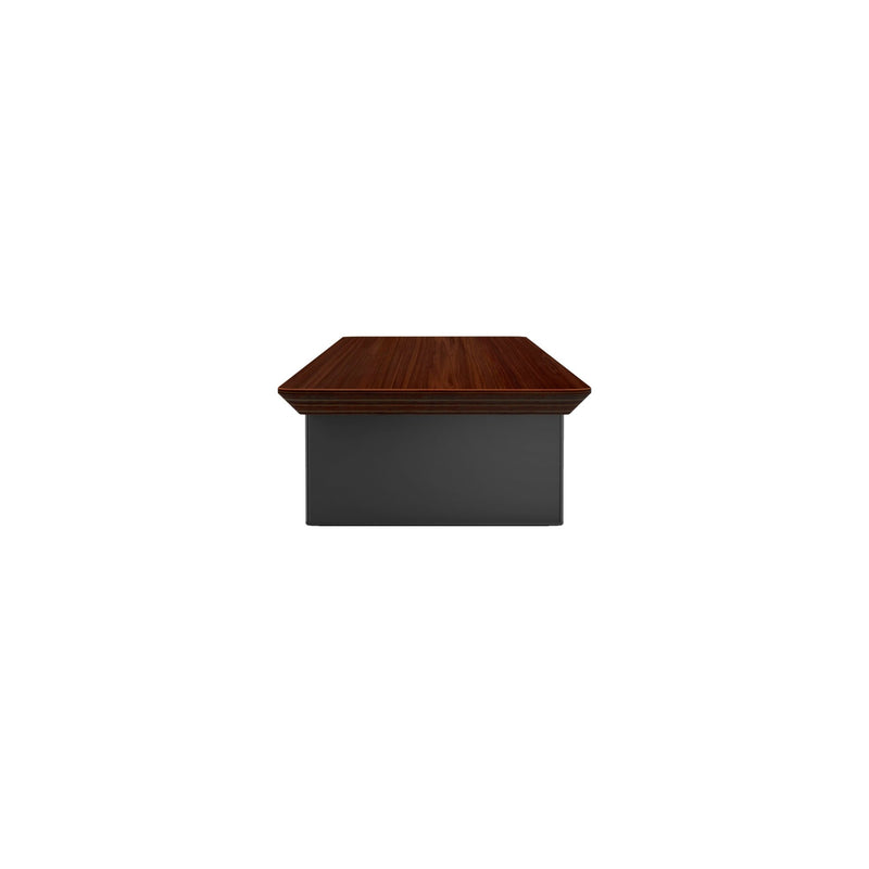 Alberenz® Monitorständer aus Walnussholz - 2 Monitore