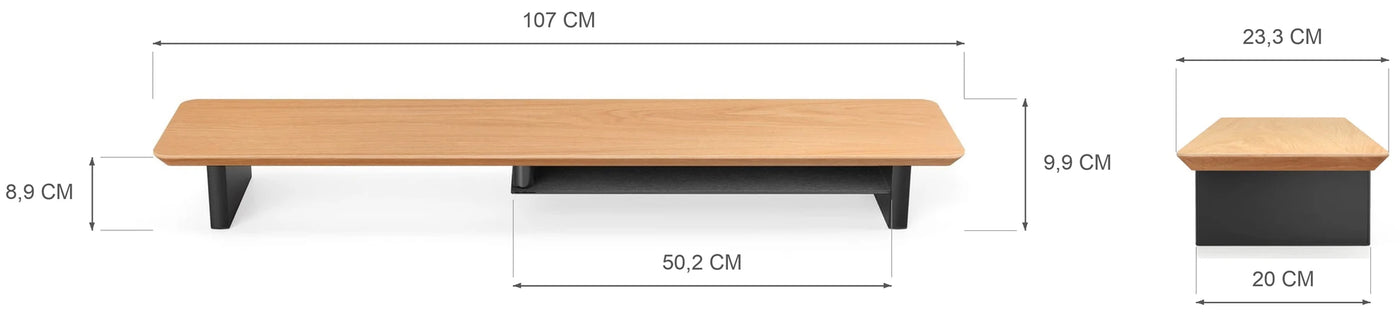 Passt er auf Ihren Schreibtisch?